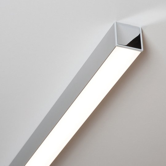 Ride LED-taklampa eloxerat aluminium, 85,7 cm