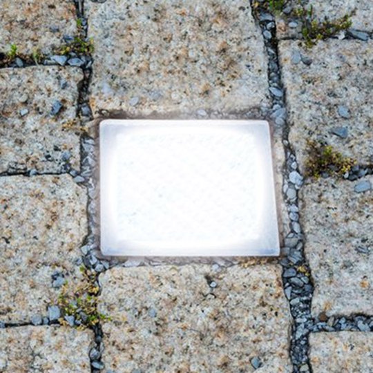 Gångbar LED-golvlampa Pflasterstein 10