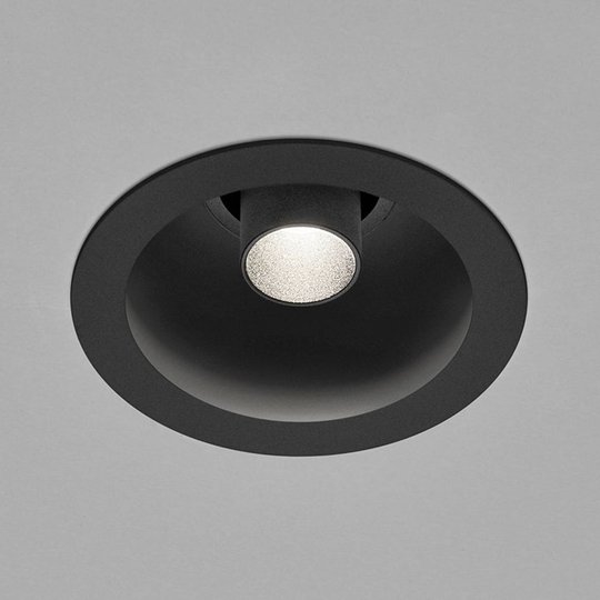 Helestra Run LED-inbyggnadsspot 1 lampa, svart