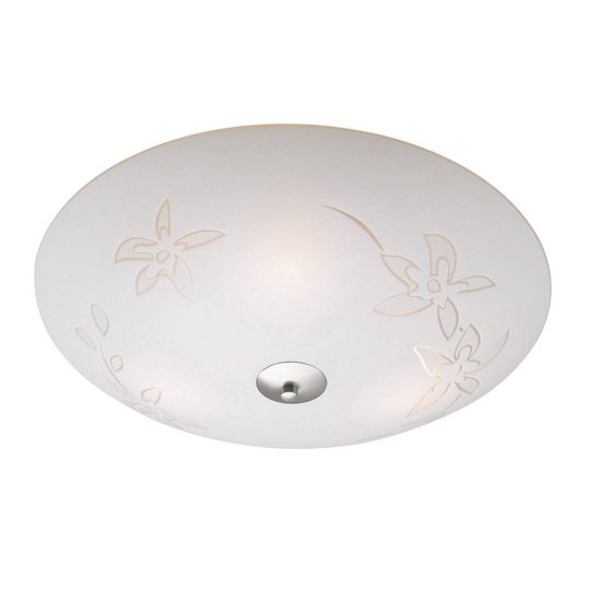 Glastaklampa Orchid 44 cm