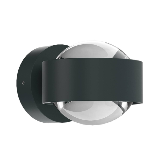 Puk Mini Wall, G9, lins klar, antracit matt