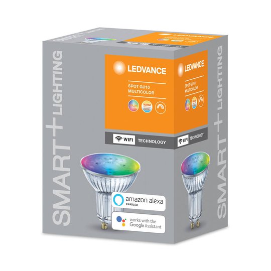 LEDVANCE SMART+ WiFi GU10-reflektor 5 W 45° RGBW
