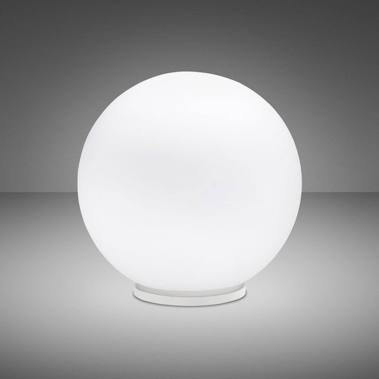 Fabbian Lumi Sfera bordslampa, liggande, Ø 35 cm
