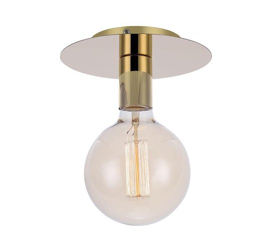 Disc plafond/vägg (Mässing/guld)