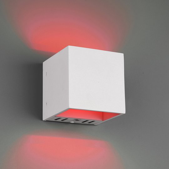 Trio WiZ Figo LED-vägglampa vit matt