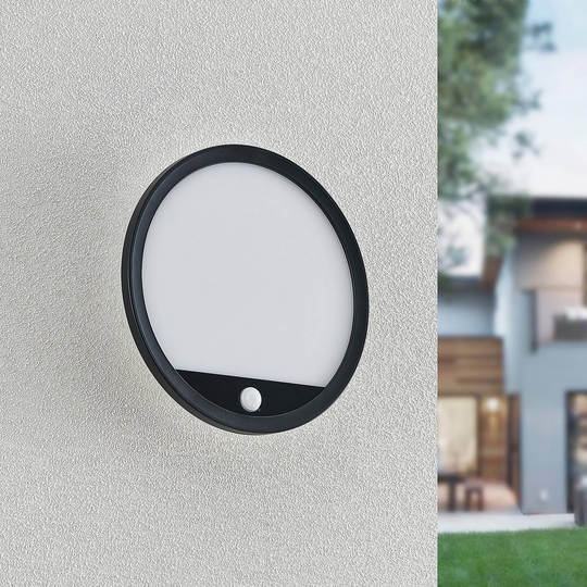 Prios Pavin LED-utomhusvägglampa med sensor