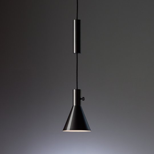 Eleu - glänsande svart LED-taklampa