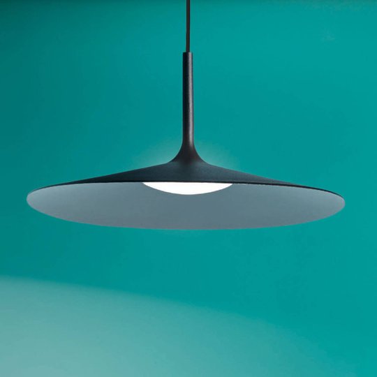 LED-hänglampa Poe Plus, svart