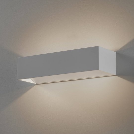 SLV Logs In LED-vägglampa 30 cm vit/vit