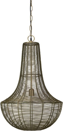 Kingstown taklampa 35cm (Mässing/guld)