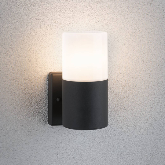 Paulmann Tubs utomhusvägglampa sensor, dimbar