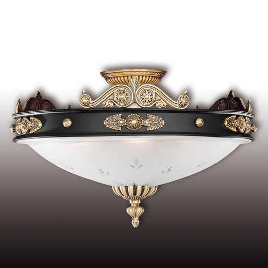 Herrgårdsaktig taklampa Tudor