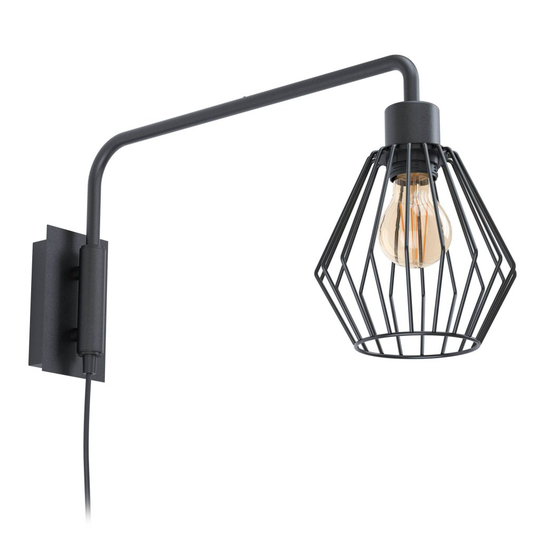 Tabillano 1 Vägglampa (Svart)