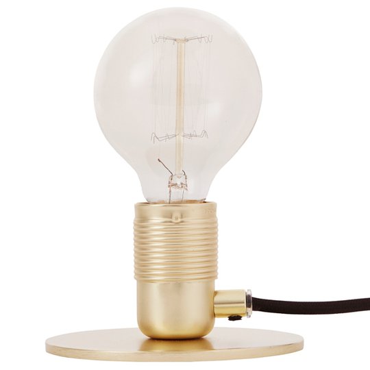 Frama E27 bordlampa (Mässing/guld)